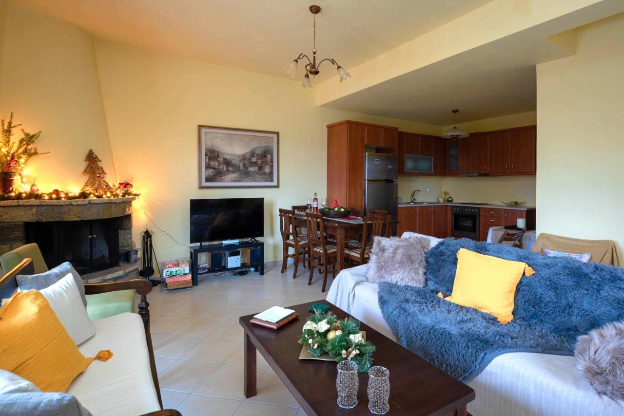 Meli Apartments Arachova Bagian luar foto